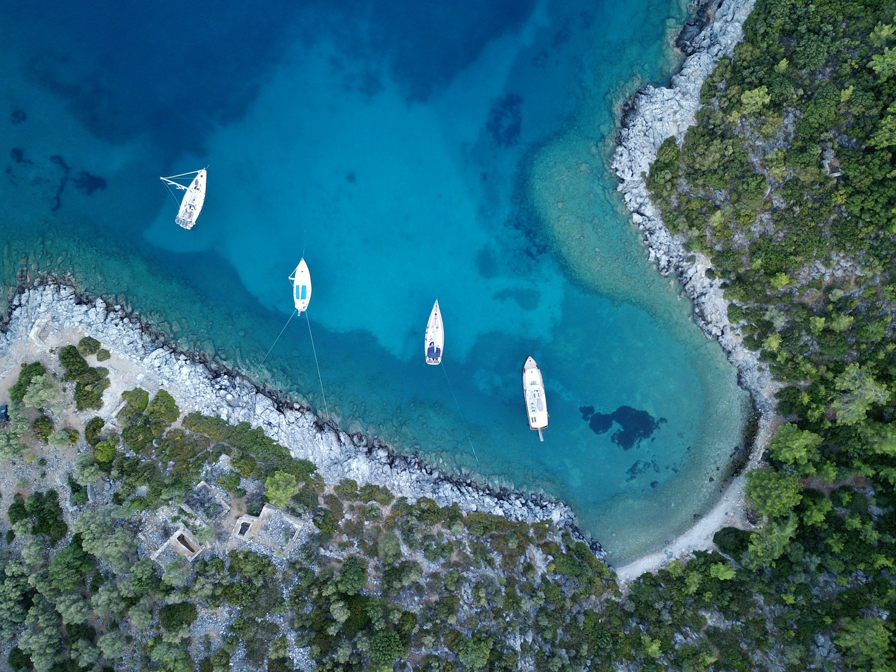 Turquoise bay near Kalkan